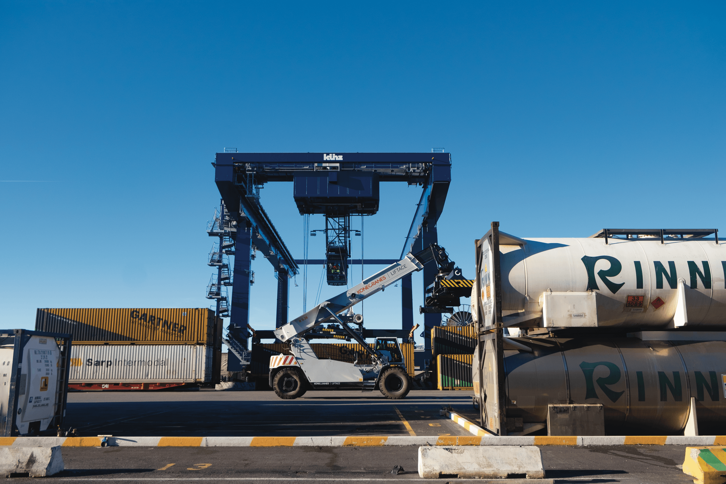 DFDS Freight terminal in Trieste