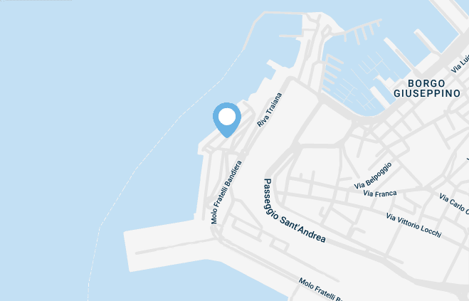 trieste terminal interactive map