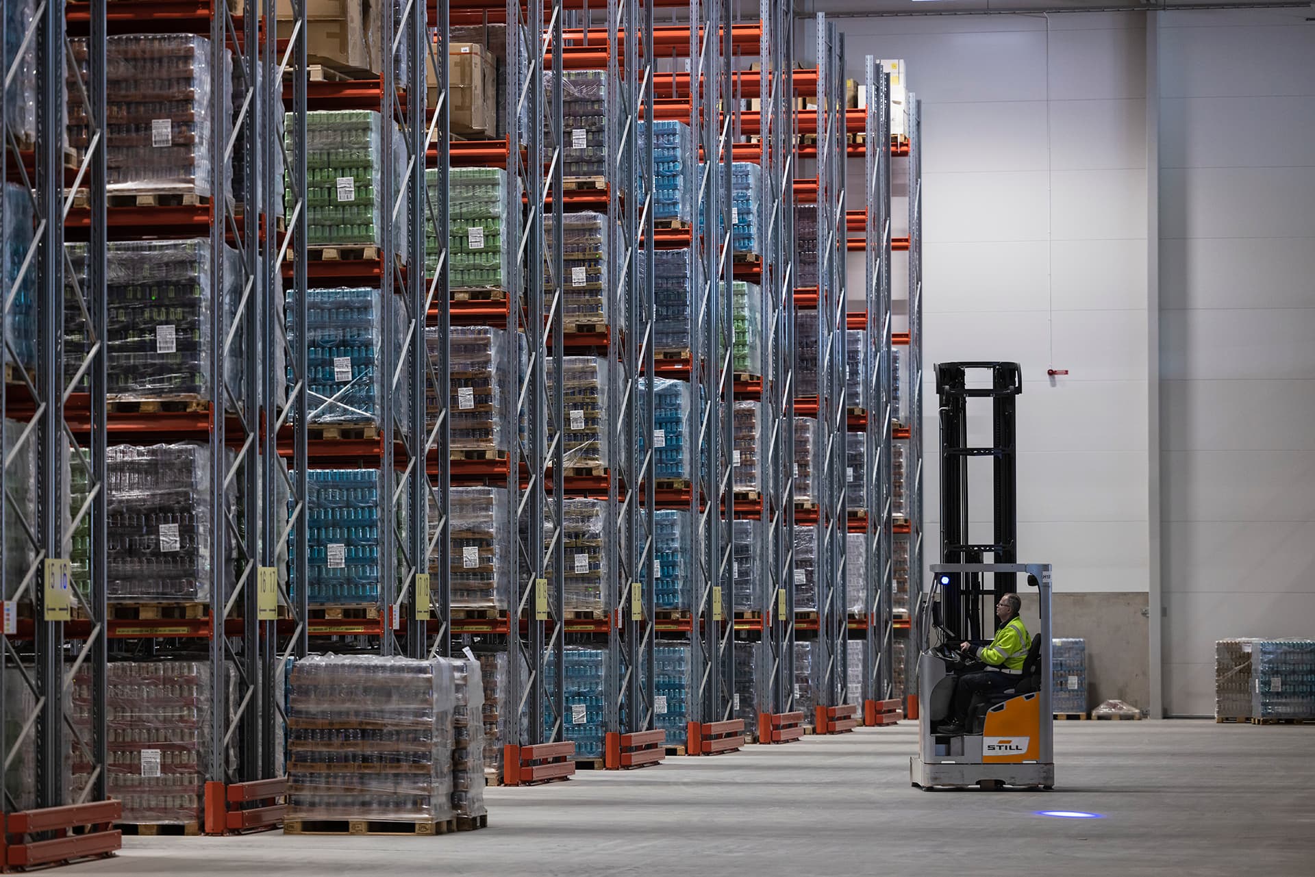 Image of warehouse and tug master